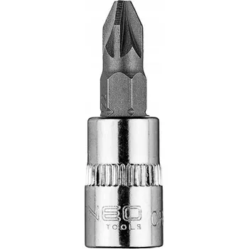 Vrták NEO TOOLS - BITOVÁ HLAVICE 1/4" - 37 MM PZ2