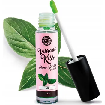 Lubrikant GEL vibračním efektem na rty máta