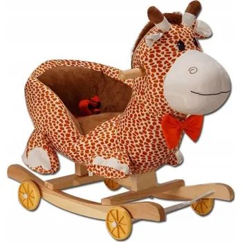 Odrážedlo Houpačka Odrážedlo 2 v 1 pro děti se zvukem ŽIRAFA