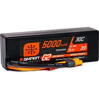 RC model letadla Spektrum Smart G2 LiPo 11.1V 5000mAh 30C HC IC3