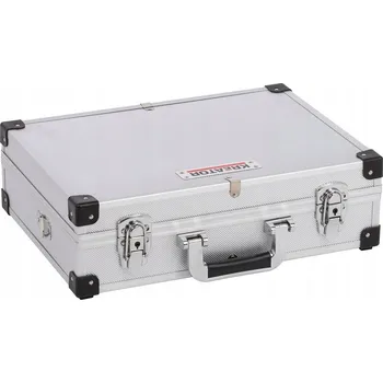 ALU KUFŘÍK / BOX NA NÁŘADÍ 420X300X125MM STŘÍBRNÝ KREATOR