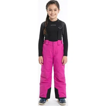 Dívčí kalhoty DÍVČÍ LYŽAŘSKÉ KALHOTY ECHT ZIMA26 Barva: Fialková, Velikost: 104/110