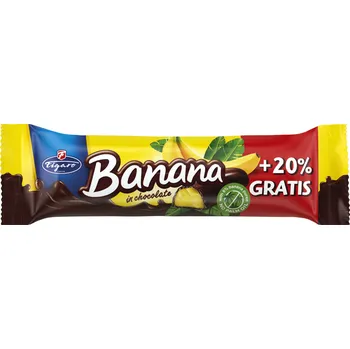 Čokoláda Výhodná cena Figaro Banánek v čokoládě 30 g