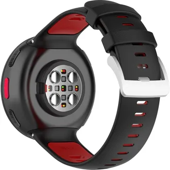 VSECHNONAMOBIL 111870 SPORTY Vyměnitelný silikonový řemínek Polar Vantage V2 černo-červený