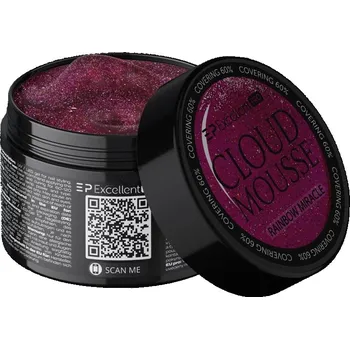Lak na nehty STAVEBNÍ GEL Cloud Mousse Rainbow Miracle 15g