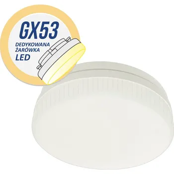 Žárovka LED žárovka LP-GX53-7W 3000K