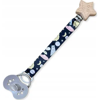 klip na dudlíky Klip na dudlík Dartomik černý