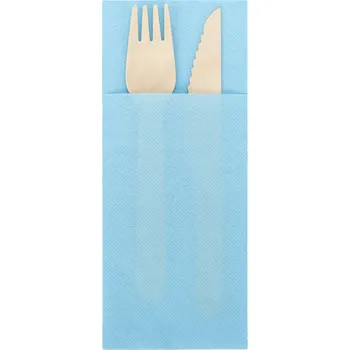 Obraz Restaurační kapsy 32x38 cm modré, 50 kusů Lopi