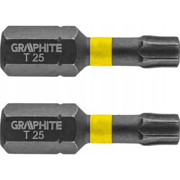 Bit Rázové bity TX25 x 25 mm 2 ks GRAPHITE 56H514