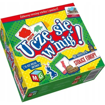 Desková hra Stolní hra Učím se hned! Hlavní města Evropy Multigra