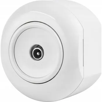 Elektrická zásuvka Anténní zásuvka nástěnná JLM bílá
