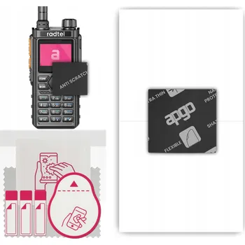 Pouzdro na mobilní telefon MATNÉ Hybridní Sklo pro Radtel RT-910, alternativa tvrzeného skla