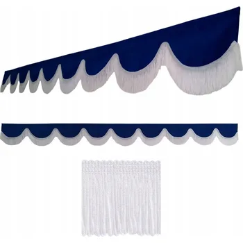 Stínítko do auta TIAGOO Lišta na přední sklo TIRU 9 LED modrá, rychlá montáž