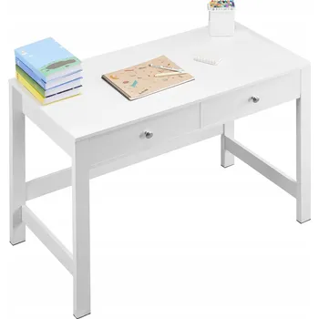 Psací stůl Dětský psací stůl Vevor, dřevěný, 100 x 48 x 75,1 cm, bílý