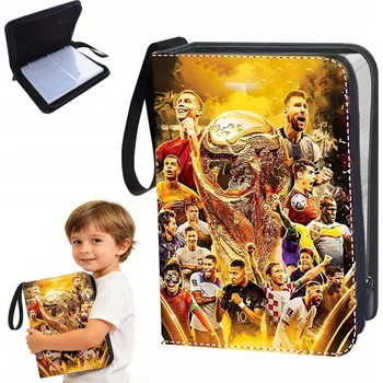 Karetní hra Album na 400 fotbalových karet, pořadač XXL – Hvězda fotbalu, 18 x 24 x 5 cm