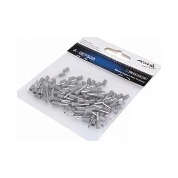 elektrický kabel Prázdné elektrické konektory - zásuvky 0,75 mm2, 100 ks - ASTA