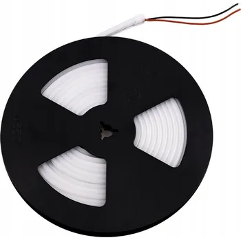 LED páska LED Neon FLEX páska Světelná hadice IP65 24 V DC 12W/m TEPLÁ BÍLÁ
