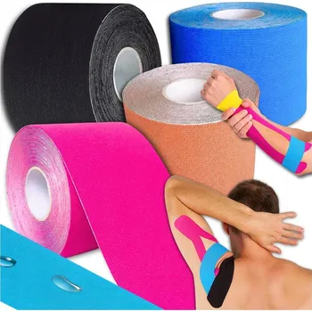 Tejpovací páska Elastická tejpovací páska, vícebarevná, 5 m x 5 cm, CE