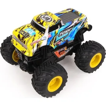 auto na autodráhu TURBO VÝZVA - Pouliční pick-up - Terénní - 021102-1/18 - Připraveno k jízdě - Baterie součástí