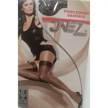 Dámské punčochy Dámské samodržící punčochy Elastil Inez 20 den - Inez béžová one size