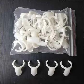 Přípravek na nehty Vzorkovací nehtové kroužky 50 ks