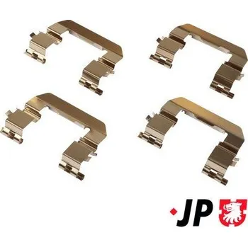 Brzdový systém Sada příslušenství, obložení kotoučové brzdy JP GROUP 3664003810