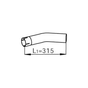 Výfuková trubka Výfuková trubka DINEX 28783