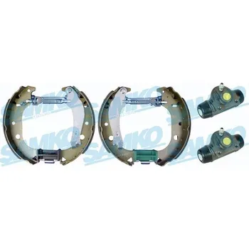 Brzdová čelist Sada brzdových čelistí SAMKO KEG573