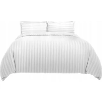 Povlečení Povlečení Damašek 200x220 + 2x 70/80 cm na záložku Bavlna Hotelová