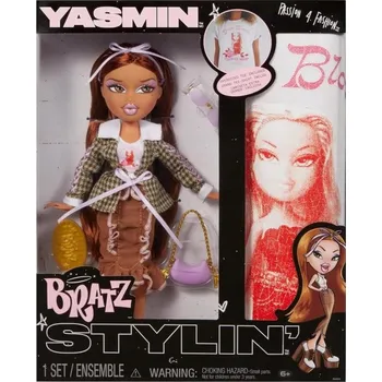 Panenka Panenka Bratz Stylin' Yasmin + tričko