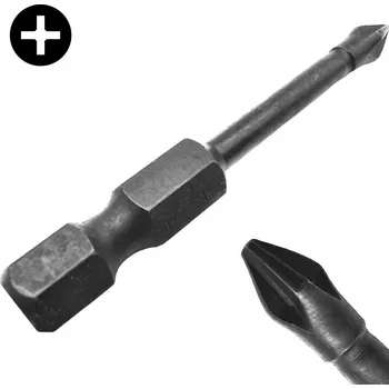 Bit BIT ŠROUBOVACÍ ÚDEROVÝ PH 1 50mm KŘÍŽOVÝ PHILLIPS TORSION IMPACT COBIT 1 Ks