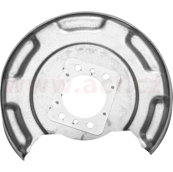 Brzdový kotouč Ochranný plech proti rozstřikování, brzdový kotouč VAN WEZEL 8323374