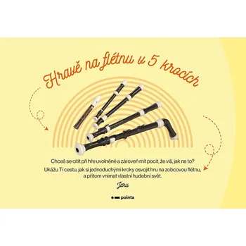Hudební výchova Hravě na flétnu v 5 krocích - Jarmila Kupčáková