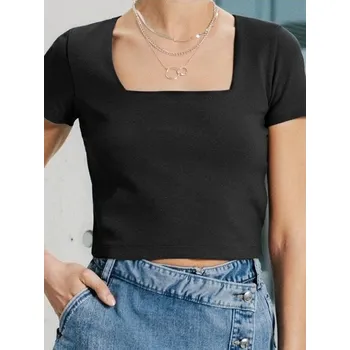 Dámské oblečení Sinsay - Top - černá - 520EU-99X - 520EU-99X-XXL