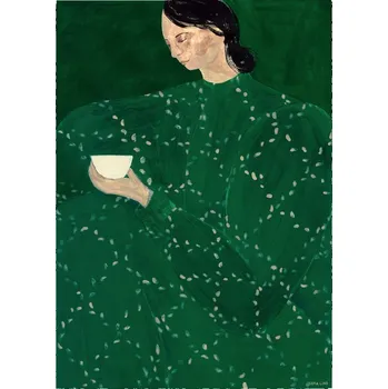 Plakát Plakát 30x40 cm Coffee Alone At Place De Clichy – Sofia Lind – The Poster Club ID_1826184