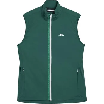Pánské oblečení J.Lindeberg Ash Light Packable Vest Rain Forest S