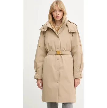 Oboustranná péřová bunda Luisa Spagnoli 542257 béžová 80X, vel. M