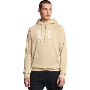 Pánská mikina Pánská mikina Under Armour Rival Fleece Logo HD velikost XXL city khaki
