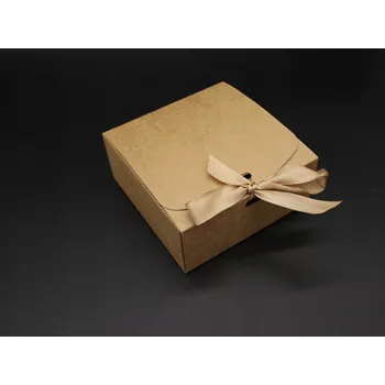 Obraz Krabička s kraftovou páskou 11,5 x 11,5 x 5 cm