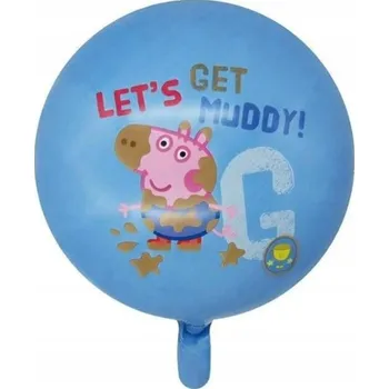Balónek Foliový balónek prasátko Pepa Let's Get Muddy!