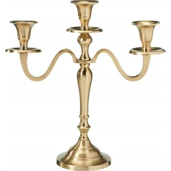 Svícen Kovový svícen Home Styling Collection 30 cm