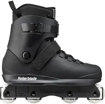 Kolečkové brusle In-line brusle Rollerblade Blank SK Aggressive, Black Velikost EUR: 42-42.5
