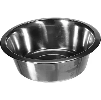 Miska pro psa Miska Nobby z nerezové oceli, Ø 21,0 cm, 1,50 l, 1 kus, stříbrná 1,50 l / 21 cm