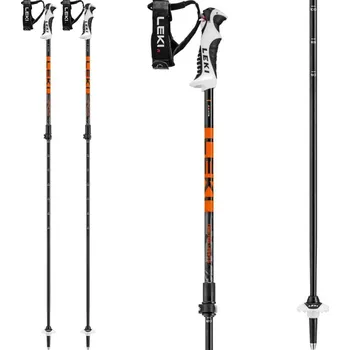 Sjezdová hůlka Leki Drifter Vario S 25/26 90-120 cm černo-oranžové