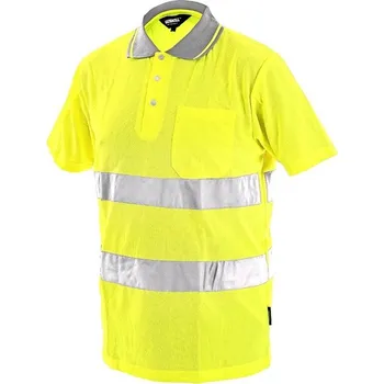 pracovní tričko CXS Dover ZL polokošile žlutá