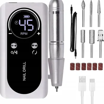 Bruska na nehty Profesionální sada na manikúru