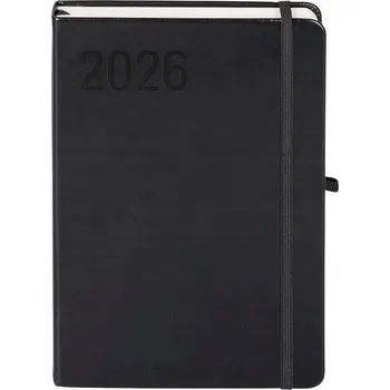 Diář Knižkový diář pro podnikatele 2026 A5 Antra černý