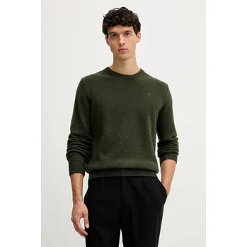 Pánský svetr Vlněný svetr Hackett London HM7000075 zelená 78X, vel. S