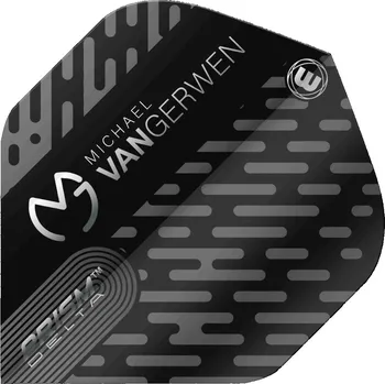 Příslušenství pro šipky Winmau Letky Prism Delta - Michael van Gerwen - Black and Grey W6915.215