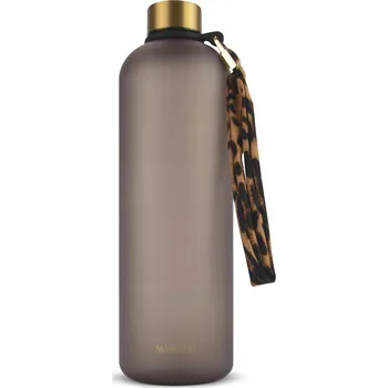 Láhev Láhev na pití 1 l, nepropustná láhev na nápoje s ukazatelem času